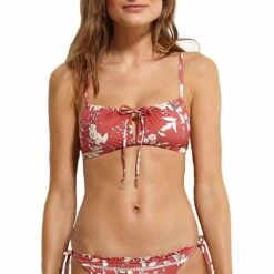 Watercult Summer Renaissance 7082 Bikini-Oberteil Vintage Red 36